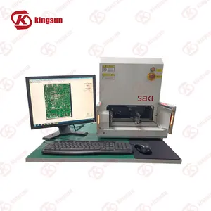 Sử dụng ban đầu giá rẻ SMT dây chuyền lắp ráp SA-KI AOI 18d-p40 SMT AOI offline máy cho Saki PCB thử nghiệm AOI kiểm tra máy