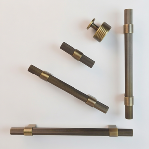 Solid Brass Eco-Friendly Minimalist Design Dresser Cabinet Pulls Handles for Wardrobe Shoe Kitchen Cabinets <strong>Drawer</strong> Doors - Product Image 1