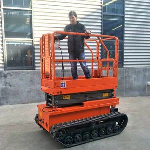 8m 10m 12m 14m jalur Crawler gunting hidrolik berpenggerak sendiri Platform pengangkat medan kasar elektrik gunting angkat ponsel - Product Image 2