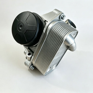 Conjunto de enfriador de carcasa de filtro de aceite de motor metálico con junta de goma para BMW X1 X3 X4 Z4 Serie 5 F10 - Product Image 2