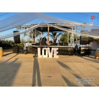 Sistema de Sonido Line Array para Conciertos al Aire Libre, Equipos de Sonido, Sistema de Entretenimiento para Iglesias, Cruzadas, Espectáculos en Vivo
