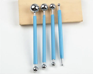 Juego de 4 Dot Art Stylus Tools 8 Tamaños Surtidos Clay Sculpting <span class=keywords><strong>Mandala</strong></span> Dotting Painting Uñas Acrílicas - Product Image 4