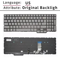 Clavier russe US/RU pour Lenovo Legion Y9000X 2019 2020H 2020R Y740S-15IMH Y740S-15, disposition avec rétro-éclairage