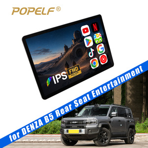 Monitor de Reposacabezas para Auto de 14 Pulgadas FHD 1200P, Android 14.0 Octa Core 4GB 64GB WiFi, Reproductor de Video para Asiento Trasero, Tablet Inteligente RSE para Denza BYD - Product Image 1