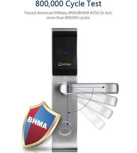 Orbita Electonica 3041 RFID Cerradura electrónica inteligente Material de PC duradero Llave antirrobo impermeable para acceso de tarjeta de puerta de hoteles - Product Image 4