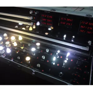 사용자 정의 LED 데모 케이스 LED 전구 디스플레이 알루미늄 케이스 T8 T5 튜브 E14 E27 MR16 전구