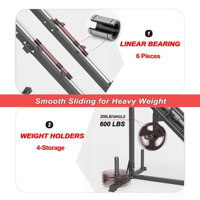 Équipement de musculation multifonction pour la maison, machine à soulever les jambes, machine à squat hack, machine combinée à presse à jambes Cybex avec plaques de poids lourds