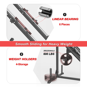 Equipo Multifuncional para <span class=keywords><strong>Gimnasio</strong></span> en Casa, Máquina <span class=keywords><strong>de</strong></span> Sentadillas con Elevación <span class=keywords><strong>de</strong></span> Piernas, Máquina Combinada <span class=keywords><strong>de</strong></span> Prensa <span class=keywords><strong>de</strong></span> Piernas <span class=keywords><strong>Cybex</strong></span> con Placas <span class=keywords><strong>de</strong></span> Pesas - Product Image 5