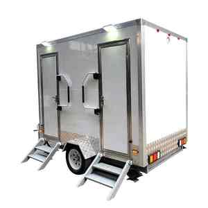 Inodoros portátiles prefabricados para exteriores de alta calidad, contenedor de baño público móvil, baño móvil para campings, fábrica directa - Product Image 5