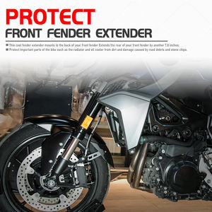 Zhixun — garde-boue de roue avant de <span class=keywords><strong>moto</strong></span>, pièces détachées, Extension avec support, pour <span class=keywords><strong>BMW</strong></span> <span class=keywords><strong>F900R</strong></span>, F900XR, <span class=keywords><strong>2020</strong></span>, 2021 - Product Image 3