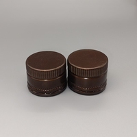 Capuchon de bouteille en aluminium pour huile d'olive 31,5 mm * 24 mm, stock direct usine, couleur personnalisable