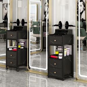 Mobile High-quality Hair Salon Styling Car Black Beauty Salon Tool Car Hair Salon <b>Trolley</b> - Product Image 1
