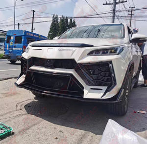 Phare feu arrière antibrouillard pare-chocs avant arrière large Bodykit pour Toyota Fortuner 2016-2023 mise à niveau vers <span class=keywords><strong>Lamborghini</strong></span> Facelift - Product Image 3