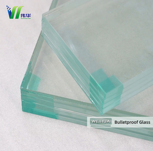 Vetro Balistico Resistente agli Urti Marca Weihua Vendita a Basso Prezzo Alta Qualità Personalizzato Vetro di Sicurezza Temperato Laminato Antiproiettile - Product Image 6