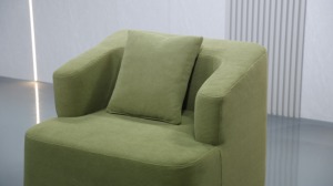 โซฟาครึ่งวงกลม 3 ที่นั่งปรับแต่งได้ รุ่น F05 โซฟาผ้ากำมะหยี่ทนทานพร้อมดีไซน์ปรับได้สำหรับอพาร์ตเมนต์ - Product Image 5