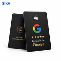 Großhandel Acryl NFC Mini-Tag Google Bewertungskarte Tap-Rate-Abzeichen Individueller Druck Wasserdicht Hotel Einzelhandelsgroßgruppen Rezeption Feedback