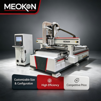 Machine de nesting CNC ATC 1325 de qualité supérieure avec service après-vente mondial pour ligne de production de meubles