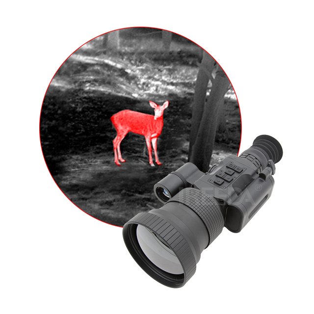 IREEDA Handheld Thermal Imaging Monocular Night Vision Waterproof Outdoor Hunting Thermal Imaging Telescope Scope