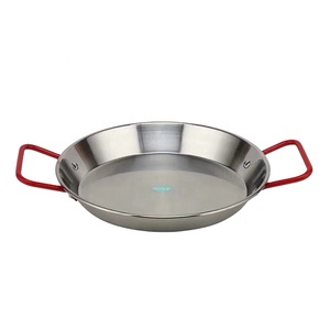 Sartén de Pealla de acero inoxidable, sartén española con tamaños grandes de alta calidad - Product Image 1