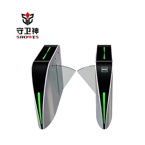 Tornello di Sicurezza a Flap SWS con Riconoscimento Facciale ad Alta Sicurezza per Palestre e Centri Fitness - Product Image 1