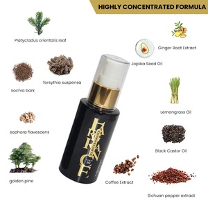 Aceite para el Crecimiento del Cabello Indio, Sérum para el Cuero Cabelludo con Platycladus y Jengibre para la Pérdida de Cabello, Acondicionador para el Recrecimiento del Cabello para Mujeres Negras, Marca Privada - Product Image 5