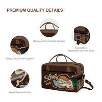 Sac de sport en polyester multicolore RTS Premium, grand sac de voyage imperméable pour femmes