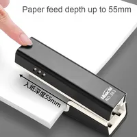 Agrafeuse manuelle multifonctionnelle pour le bureau et les étudiants, grande et petite taille, plastique épais et métal, usage domestique.