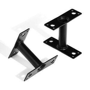 Soporte de metal negro, soporte colgante lateral, soporte de acero inoxidable, material de caja de luz, material de bricolaje, personalizable - Product Image 6