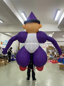 Giant Walking <strong>Inflatable</strong> Carnival Clown Puppet with Stand <strong>Backpack</strong> for Parade Performance - Product Image 4
