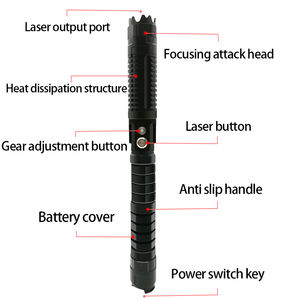 Puntatore Laser giocattolo potente puntatore Laser Laser Standard puntatore Laser blu - Product Image 5