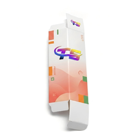 Caja de Cartón con Tapa Plegable Impresa Personalizada, Embalaje de Papel Ecológico para Cosméticos y Productos Pequeños