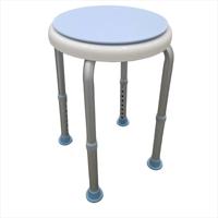 360 °   Tabouret de douche pivotant pour petite douche, siège de bain rotatif fluide pour personnes âgées et handicapées, chaise de baignoire ronde compacte sans outils