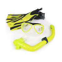 Prix de gros : Ensemble d'équipement de plongée professionnel pour enfants, masque de plongée, palmes de plongée à lame courte et kit de plongée avec tuba pour enfants