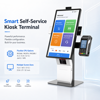 Kiosco de Autoservicio de Sobremesa de 15.6" y 21.5", Máquina Expendedora con Sistema Windows, Pantalla Táctil, Kiosco de Pago con Pantalla LCD para Supermercado