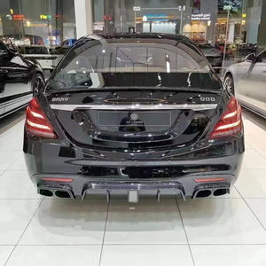 Lame avant en laiton pour <span class=keywords><strong>mercedes</strong></span>-benz W222 <span class=keywords><strong>AMG</strong></span> <span class=keywords><strong>S63</strong></span> S65 <span class=keywords><strong>S63</strong></span> S65 kit de carrosserie en fibre de carbone - Product Image 2