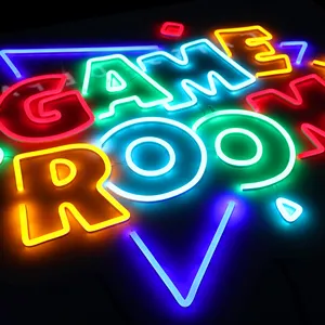 Biển Hiệu <span class=keywords><strong>Neon</strong></span> Linh Hoạt Hình Kem Tùy Chỉnh Biển Hiệu <span class=keywords><strong>Neon</strong></span> Led 3d Chiếu Sáng Cửa Hàng Thực Phẩm - Product Image 1