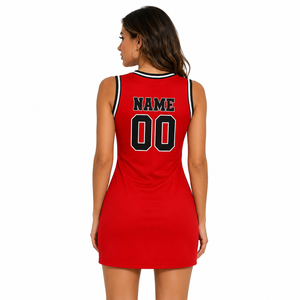 Maillot de basket personnalisé avec nom et numéro, robe d'équipe pour femmes - Product Image 3