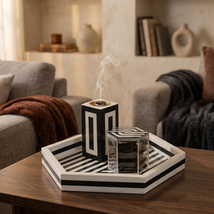Quemador de Incienso de Madera Ecológico de Estilo Oriental, Diseño Único, Quemador de Bakhoor, Tendencia, Precio Bajo, Ramadán, Eid - Product Image 1