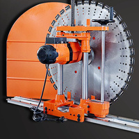 Machine à découper les murs en béton de haute qualité, scie à rail, machine à découper les murs à haute efficacité pour le béton à vendre