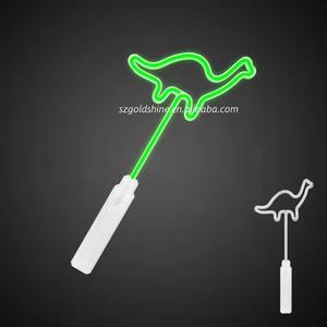 Christmas Halloween New Year Festival Decoration Moon-Shaped LED Light Neon Wand with Flashing Flow Effect <strong>Party</strong> <strong>Supplies</strong> - Product Image 4