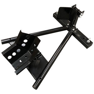 एडजस्टेबल स्टील मोटरसाइकिल स्टैंड, 15"-21" मोटरसाइकिल फ्रंट व्हील चॉक - Product Image 5