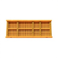 Maille de tamis vibrant en uréthane haute fréquence, neuve, pour filtre linéaire de minerai, plaque de tamis haute fréquence – Vente chaude