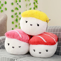 Kreative Japanische Plüsch-Sushi-Spielzeuge, Weiche Sofakissen, Niedliche Kawaii-Kissen, Lebensmittelsimulation-Puppen
