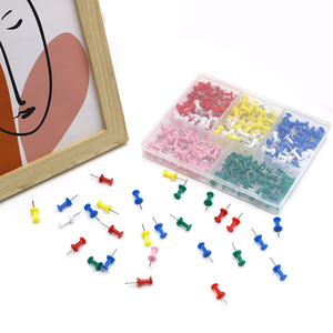 Nouveau 240 pièces 6 couleurs petits goujons en forme de I 8*23MM Art dessin punaises pour Campus photo Magazine décoration <span class=keywords><strong>Fixation</strong></span> - Product Image 6