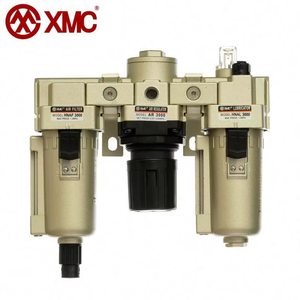 HNAC3000-03 G3/8 ''FRL 3 adet sıkıştırılmış hava su filtresi ayırıcı basınç tahliye regülatörü ve yağ yağlayıcı - Product Image 3