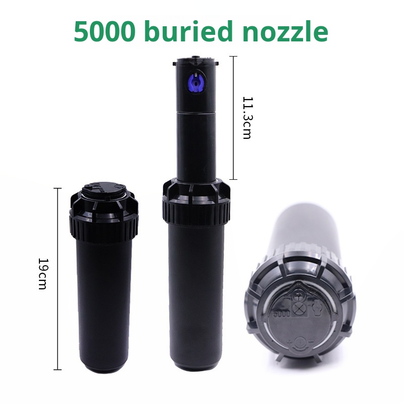 Boquilla subterránea negra 5000