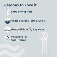 Scelti per filo interdentale consigliati per la salute dei denti con manico antiscivolo scatola Kit da viaggio alito fresco in Nylon per la pulizia dei denti