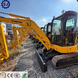รถขุดตีนตะขาบนำเข้า Komatsu PC35MR PC35 มือสอง รุ่นเล็ก ขายดี มีสินค้าในสต็อก รถขุดก่อสร้าง PC50 PC30 PC78 สำหรับขาย - Product Image 5