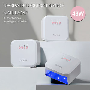 CANNI <span class=keywords><strong>Lampe</strong></span> à Ongles <span class=keywords><strong>UV</strong></span> <span class=keywords><strong>LED</strong></span> 48W, Séchoir à Ongles <span class=keywords><strong>LED</strong></span> <span class=keywords><strong>pour</strong></span> Salon et Domicile, Durcissement de Tous les <span class=keywords><strong>Vernis</strong></span> Gels, Équipement Professionnel - Product Image 2