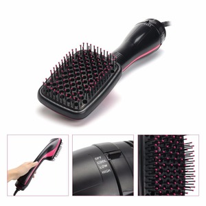 Secador y Estilizador de Cabello 2 en 1, Peine Eléctrico Alisador con Ajustes de Calor, Iones Negativos y Cerdas de Nailon - Product Image 5